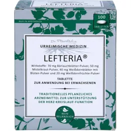 LEFTERIA Tabletes, 100 gab