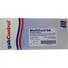 DROGENTEST Multi 6 AMP-BZD-COC-MOP-MTD-THC Tests, 1 gab