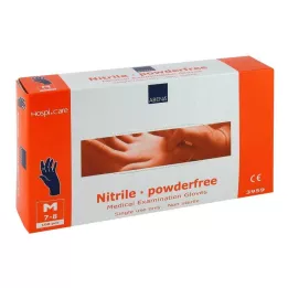 NITRIL Cimdi bez akseleratora, pulvera nesaturoša vide, 100 gab