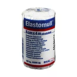 ELASTOMULL 6 cmx4 m elastīga fiksācijas lente 2095, 1 gab