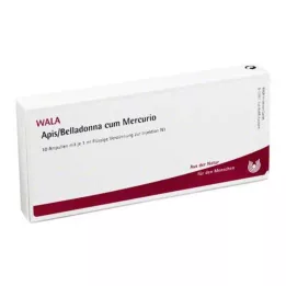 APIS BELLADONNA cum Mercurio ampulas, 10X1 ml