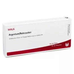 ARGENTUM/ROHRZUCKER Ampulas, 10X1 ml