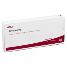 BORAGO COMP.Ampulas, 10X1 ml