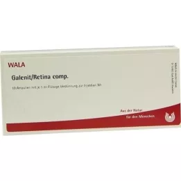 GALENIT/Retina kompozīcijas ampulas, 10X1 ml