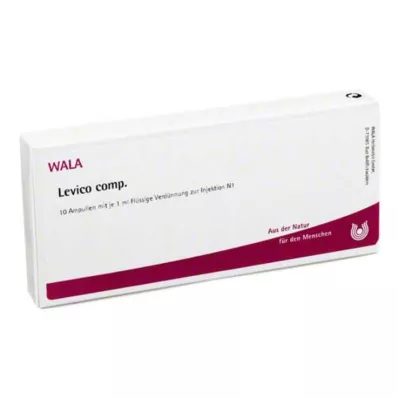 LEVICO COMP.Ampulas, 10X1 ml