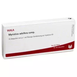 MYRISTICA SEBIFERA COMP.Ampulas, 10X1 ml