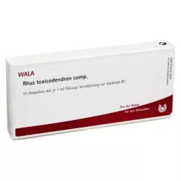 RHUS TOXICODENDRON COMP Ampulas, 10X1 ml