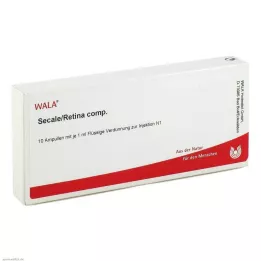 SECALE RETINA sast. ampulas, 10X1 ml