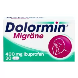 DOLORMIN Migrēnas apvalkotās tabletes, 30 gab