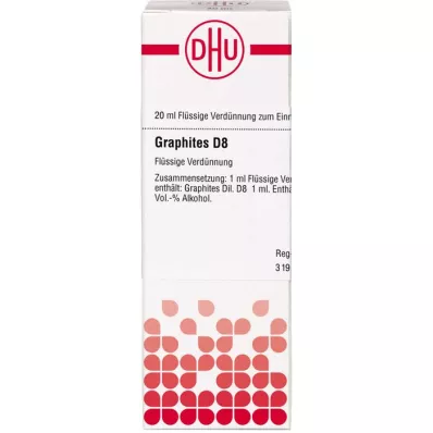 GRAPHITES D 8 Atšķaidījums, 20 ml