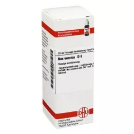 NUX VOMICA D 6 Atšķaidījums, 20 ml