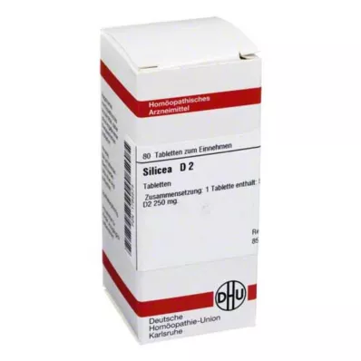 SILICEA D 2 tabletes, 80 gab