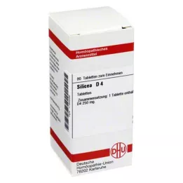SILICEA D 4 tabletes, 80 gab