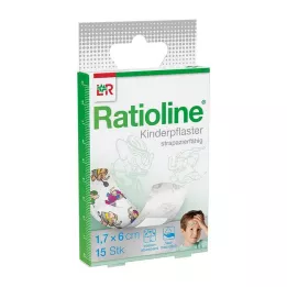 RATIOLINE bērnu ģipša sloksnes, 15 gab