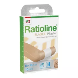 RATIOLINE elastīgs brūču pārsējs 6 cmx1 m, 1 gab