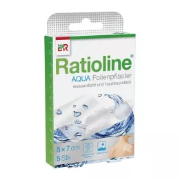 RATIOLINE ūdens dušas apmetums 5x7 cm, 5 gab