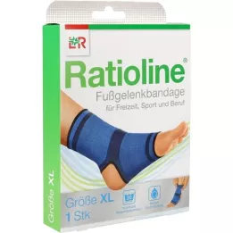 RATIOLINE aktīvā potītes pārsējs izmērs XL, 1 gab