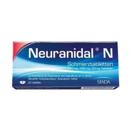 NEURANIDAL n tabletes, 20 ST