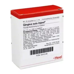 GINGIVA SUIS Injeel ampulas, 10 gab