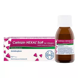 CETIRIZIN HEXAL Sula pret alerģijām, 75 ml