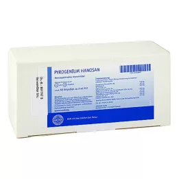 PYROGENIUM HANOSAN Šķīdums injekcijām, 50X2 ml