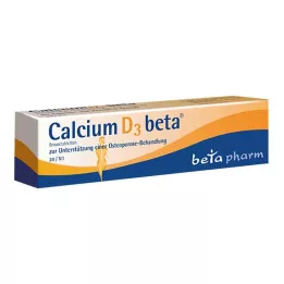 CALCIUM D3 beta putojošās tabletes, 20 gab