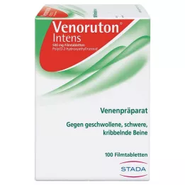 VENORUTON intens apvalkotās tabletes, 100 gab