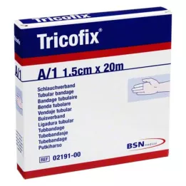 TRICOFIX Cauruļveida pārsējs A izmērs 1,5 cm x 20 m, 1 gab