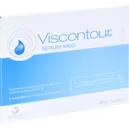 VISCONTOUR Seruma ampulas, 5 ml