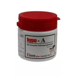 HYPO A Iron+Acerola Vitamin C kapsulas, 120 gab