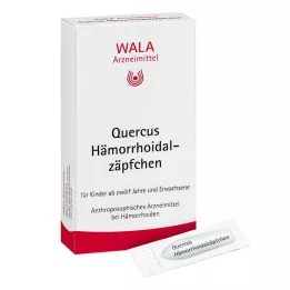 QUERCUS HEMOROĪDĀS SUPOSITORIJAS, 10X2 g