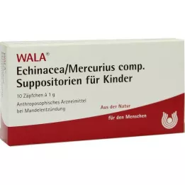 ECHINACEA/MERCURIUS sast. bērnu svecītes, 10X1 g