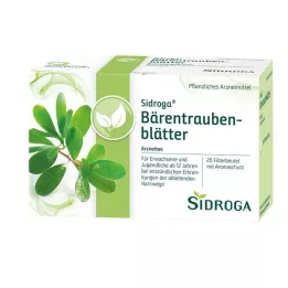 SIDROGA Lāču lapu tējas filtru maisiņi, 20X2,0 g