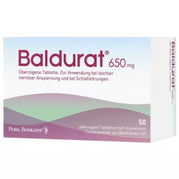 BALDURAT Apvalkotās tabletes, 50 gab