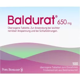 BALDURAT Apvalkotās tabletes, 100 gab
