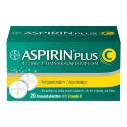 ASPIRIN plus C putojošās tabletes, 20 gab