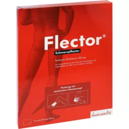 FLECTOR Sāpju plāksteri + elastīgās tīkliņzeķes, 10 gab