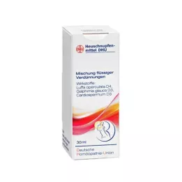 HEUSCHNUPFENMITTEL DHU Maisījums, 30 ml