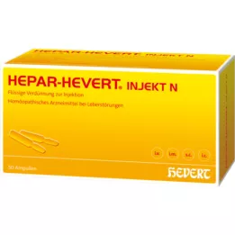 HEPAR HEVERT injicēt N ampulas, 50 gab