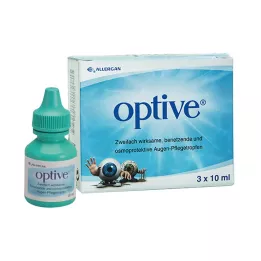 OPTIVE Acu pilieni, 3X10 ml