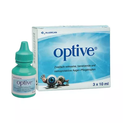 OPTIVE Acu pilieni, 3X10 ml