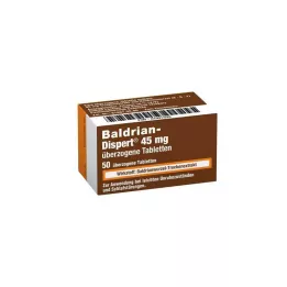 BALDRIAN DISPERT 45 mg apvalkotās tabletes, 50 gab