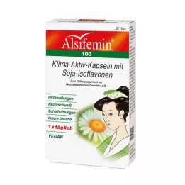 ALSIFEMIN 100 Climate Active ar sojas 1x1 kapsulām, 30 gab