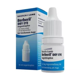 BERBERIL Acu pilieni sausām acīm, 10 ml