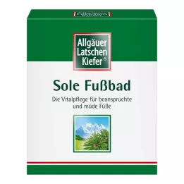 ALLGÄUER LATSCHENK. Zole pēdu vanna, 10X10 g