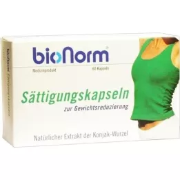 BIONORM Konjac piesātinājuma kapsulas, 60 gab