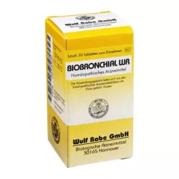 BIOBRONCHIAL WR Tabletes, 50 gab