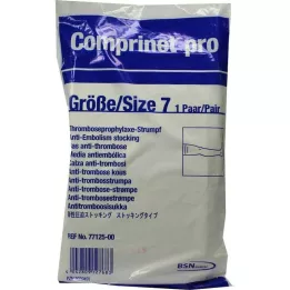 COMPRINET uz zeķes augšstilbu garums 7 izmērs balts, 2 gab