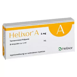 HELIXOR A ampulas 1 mg, 8 gab