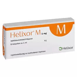 HELIXOR M ampulas 1 mg, 8 gab